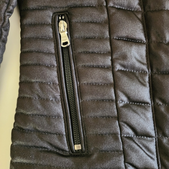 GUESS Black Quilted Jacket Size XS - Picture 6 of 9